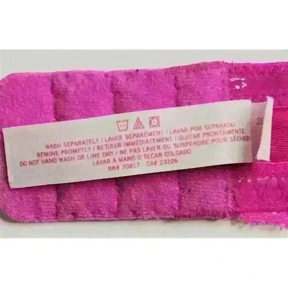 Victorias Secret PINK multi-way push up bra 36D underwired lace accents pink - Picture 6 of 7